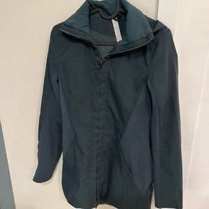 Teal Lululemon Rain Jacket